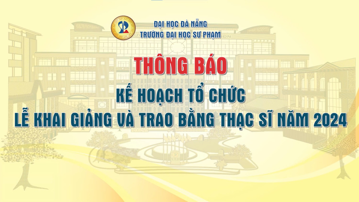 TB KH KHAI GIẢNG VÀ TRAO BẰNG THẠC SĨ NĂM 2024