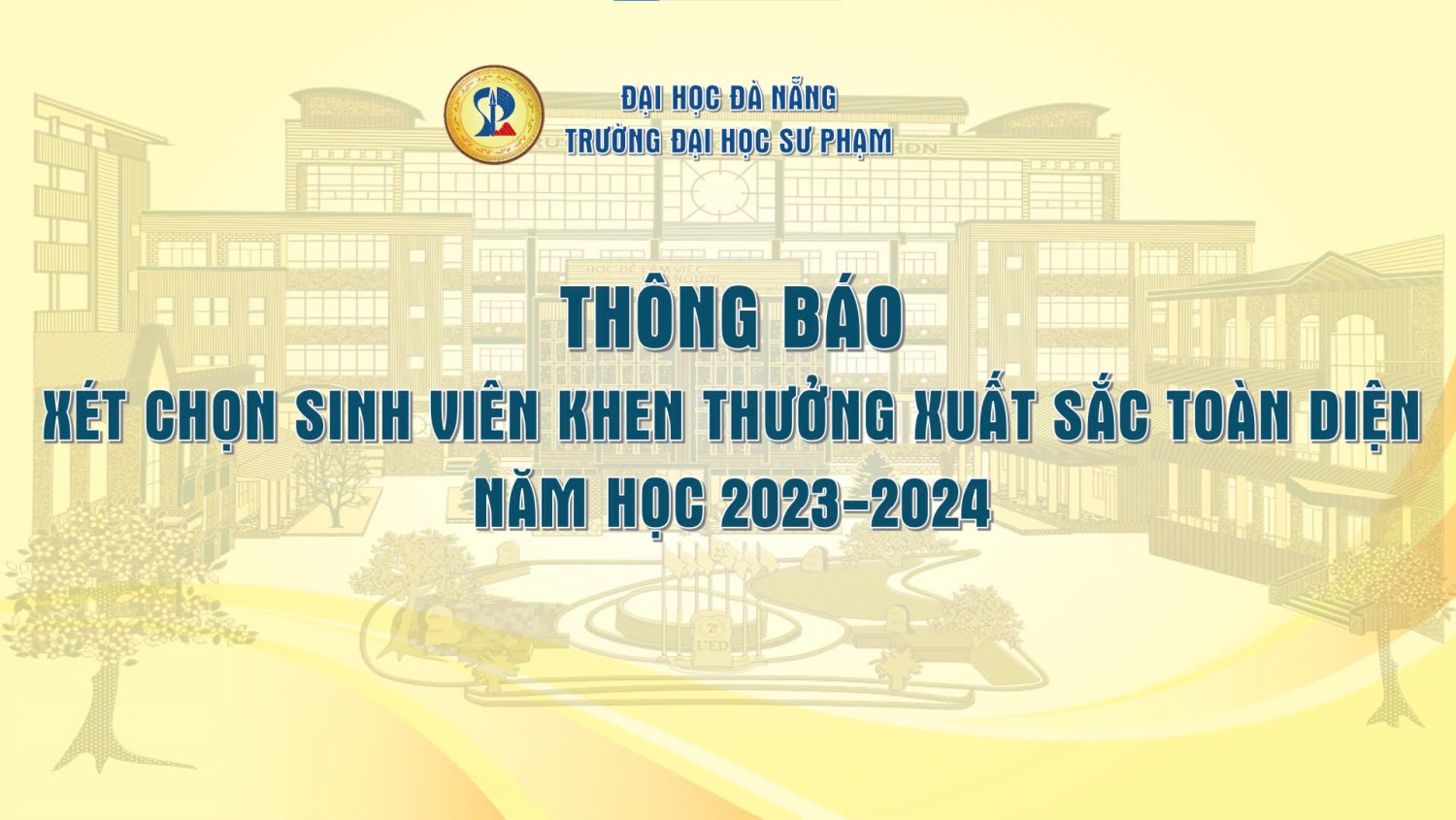 TB XÉT CHỌN SV KHEN THƯỞNG XS TD NH 2023 2024